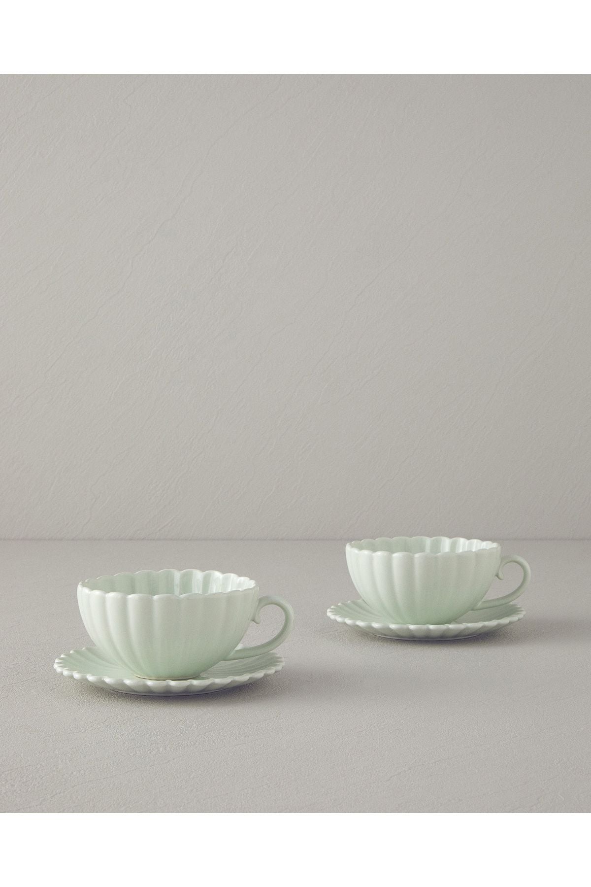 Fiore New Bone China Cup Set Mint