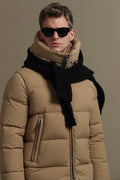 Tommy Goose Down Men's Coat Camel