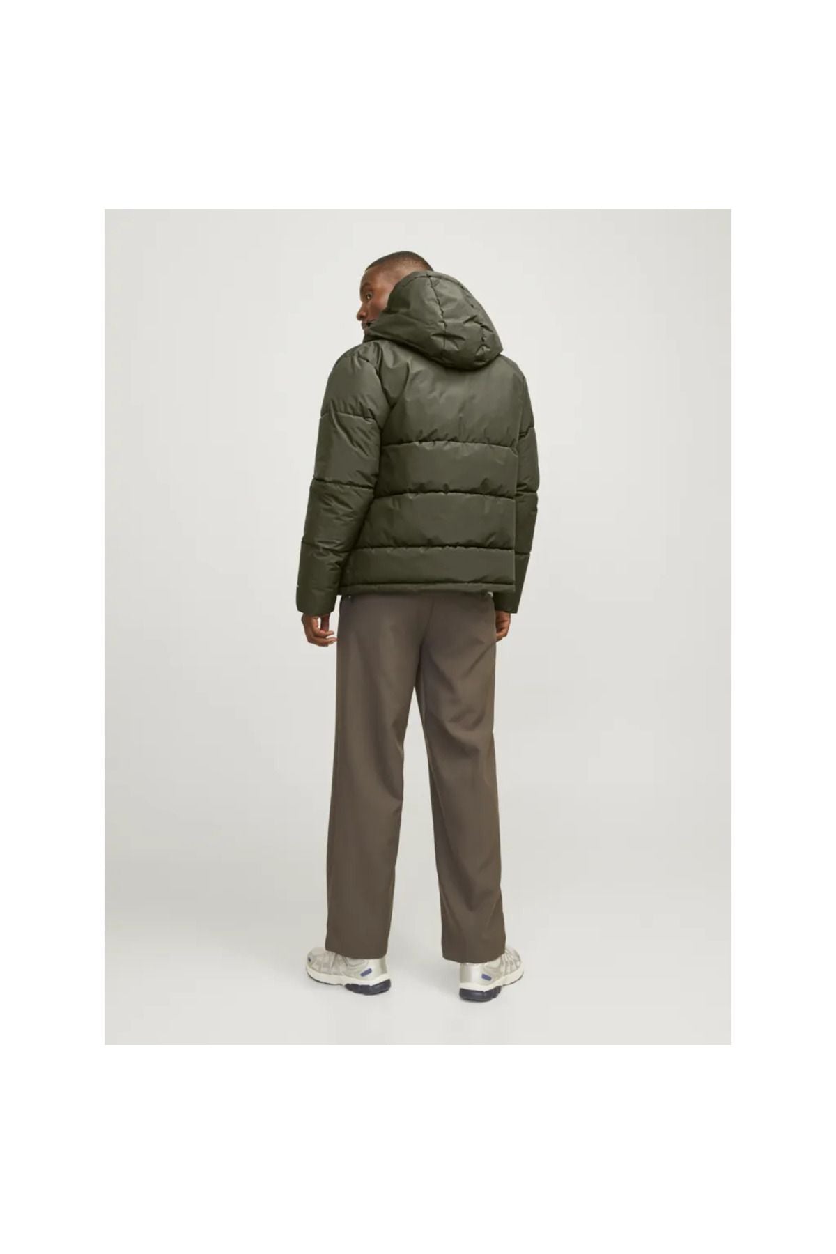 Jjworld Puffer Jacket Mens Green Coat 12259850