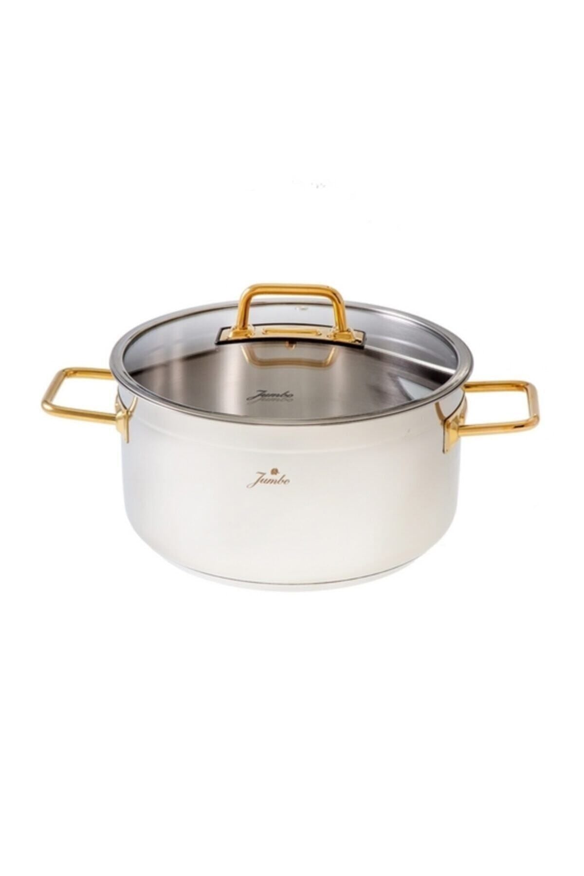 Modena 8 Piece Titanium Gold Cookware Set