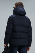 Tommy Goose Down Men's Coat Navy