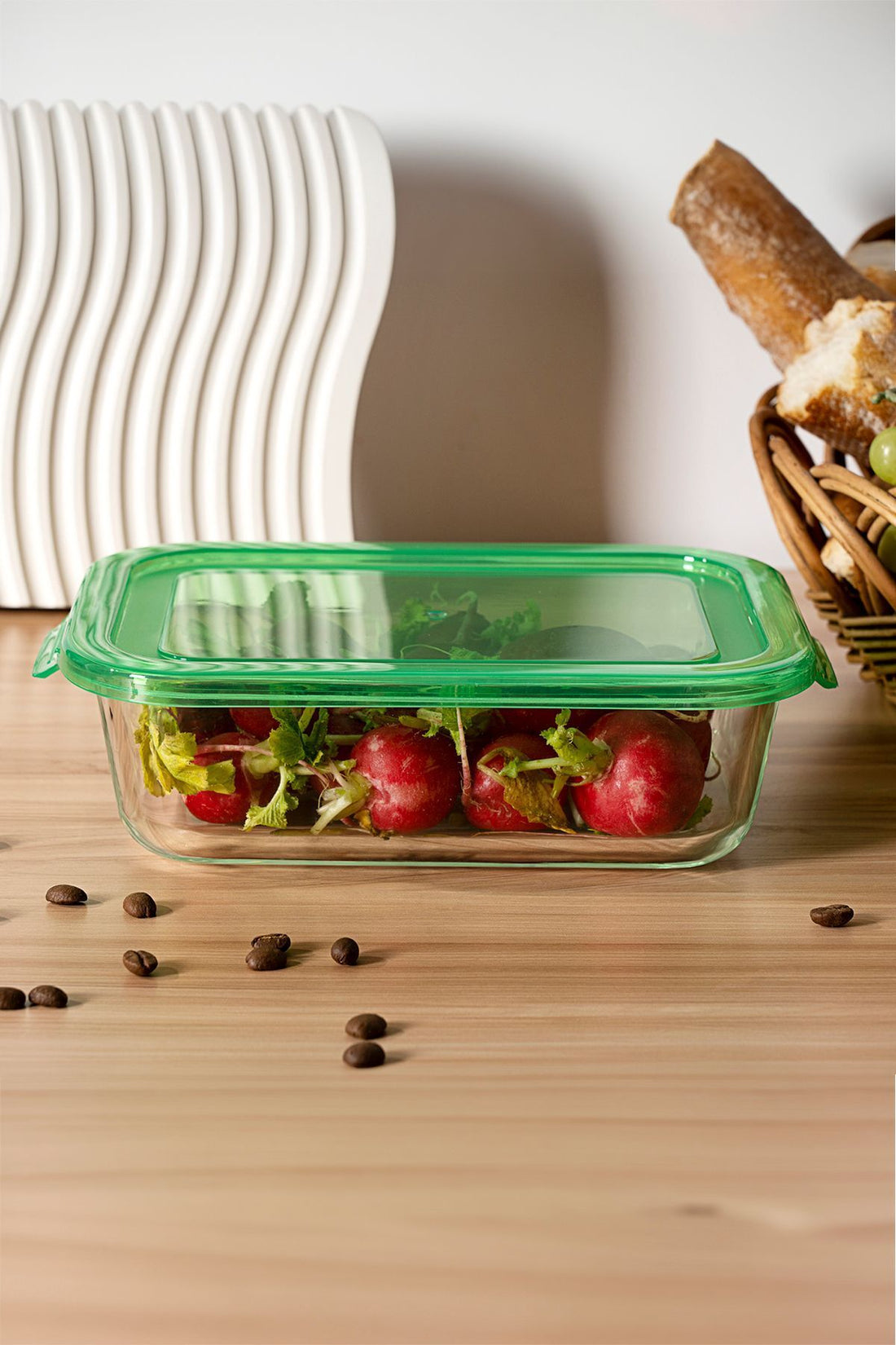 Lucy Glass Bowl Storage Container 1040 ml