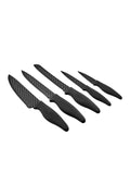 Theia Black 5 Piece Knife Set