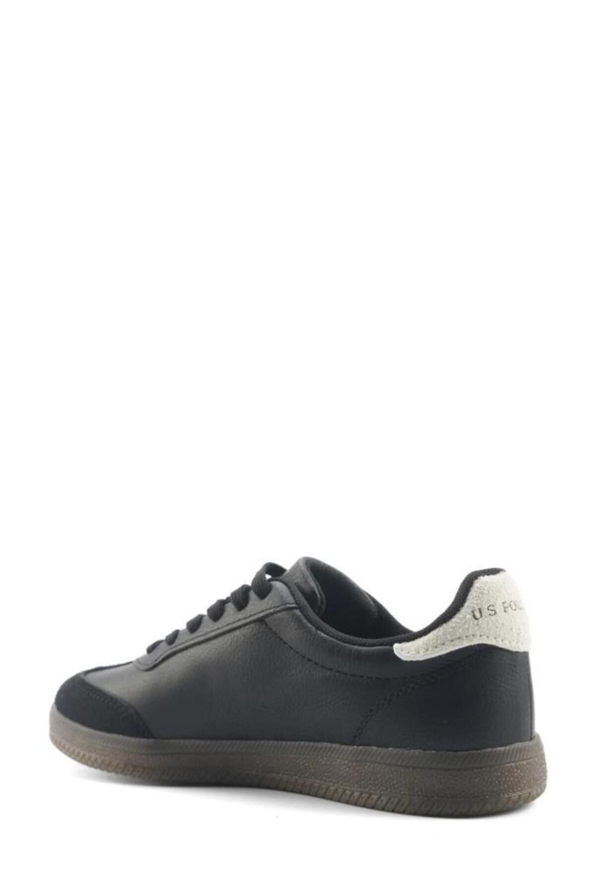 U.S.POLO ASSN SANDRA 5FX BLACK COMFORT CASUAL SNEAKERS