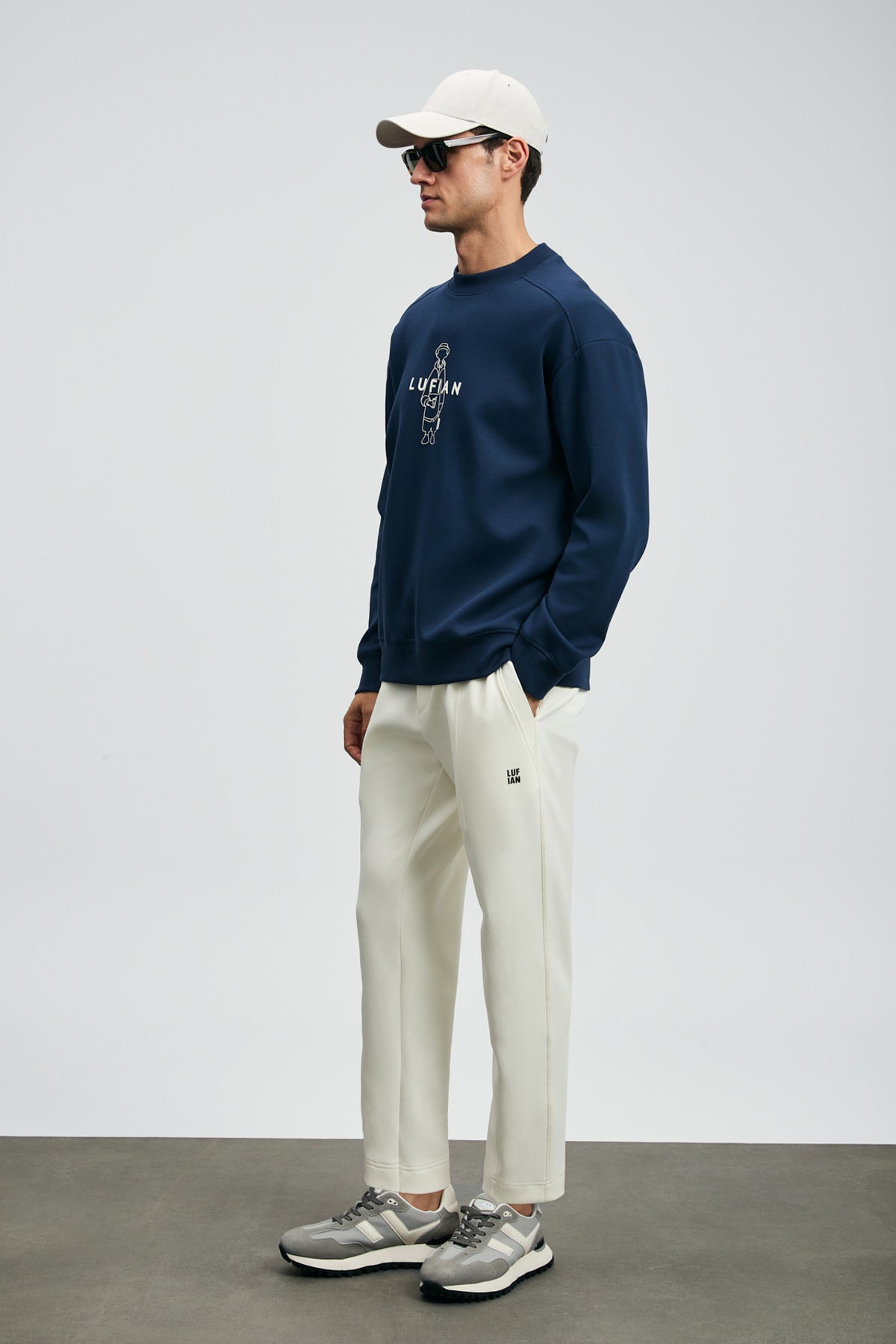 Staple Men's Sweatshirt Navy