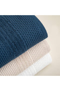Sobeska Face Towel Set of 3 50x80 Cm White/Blue