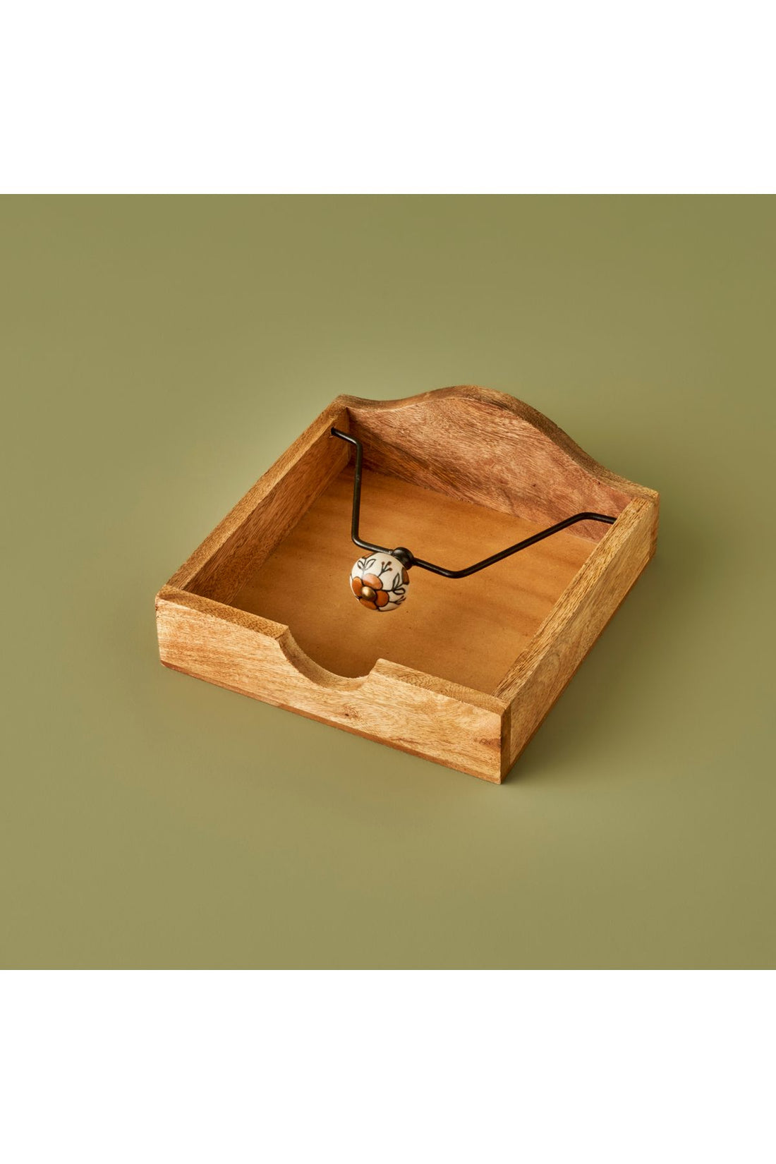 Noir Napkin Holder (19x18.5x7.5 cm)