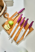 Mary 5 Piece Knife Set Purple