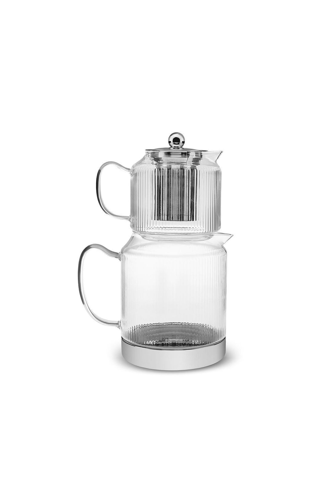 Kelly Induction Base Borosilicate Glass Midi Teapot