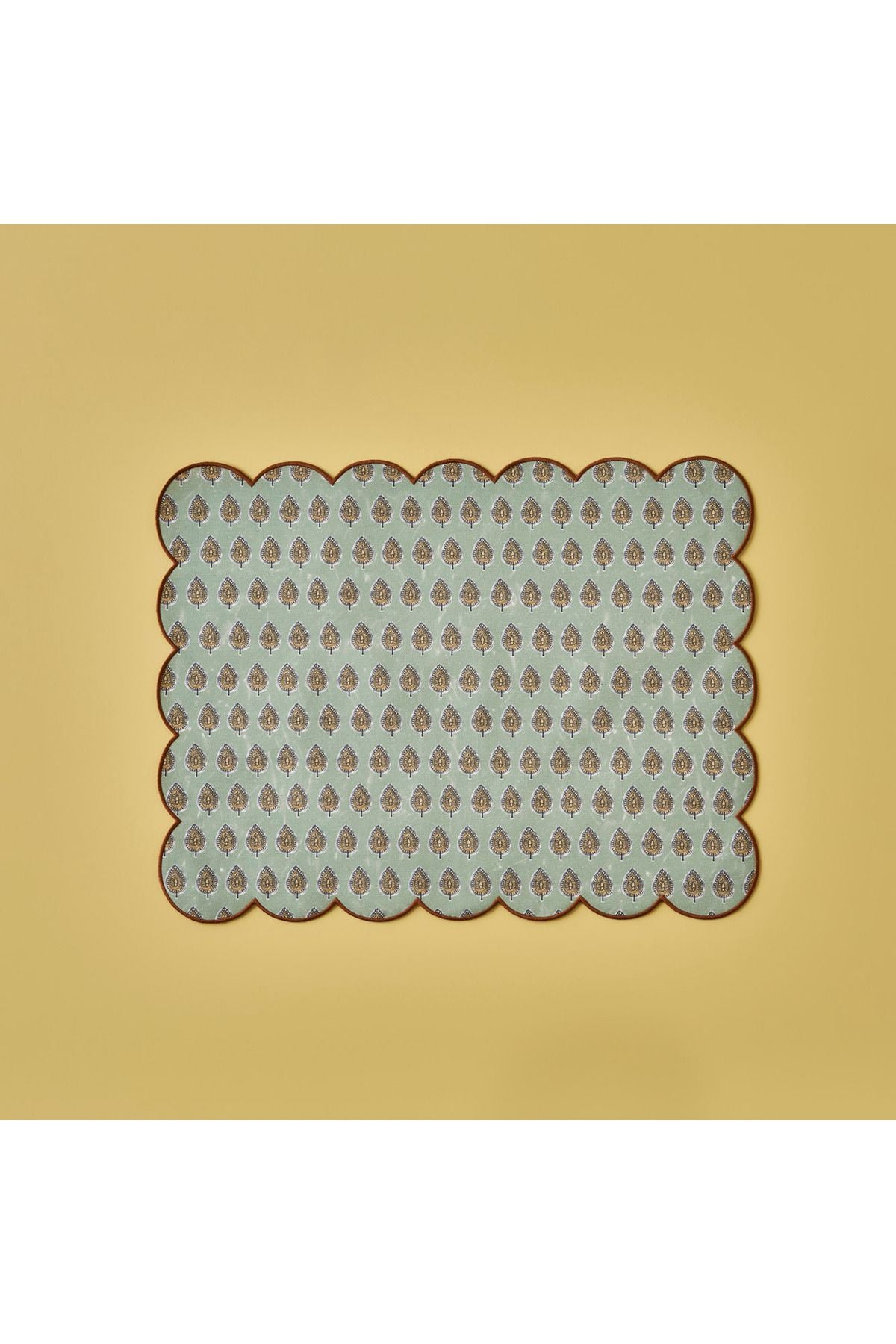 100% Cotton Indian Scallop Edge American Tableware (35x45 cm)
