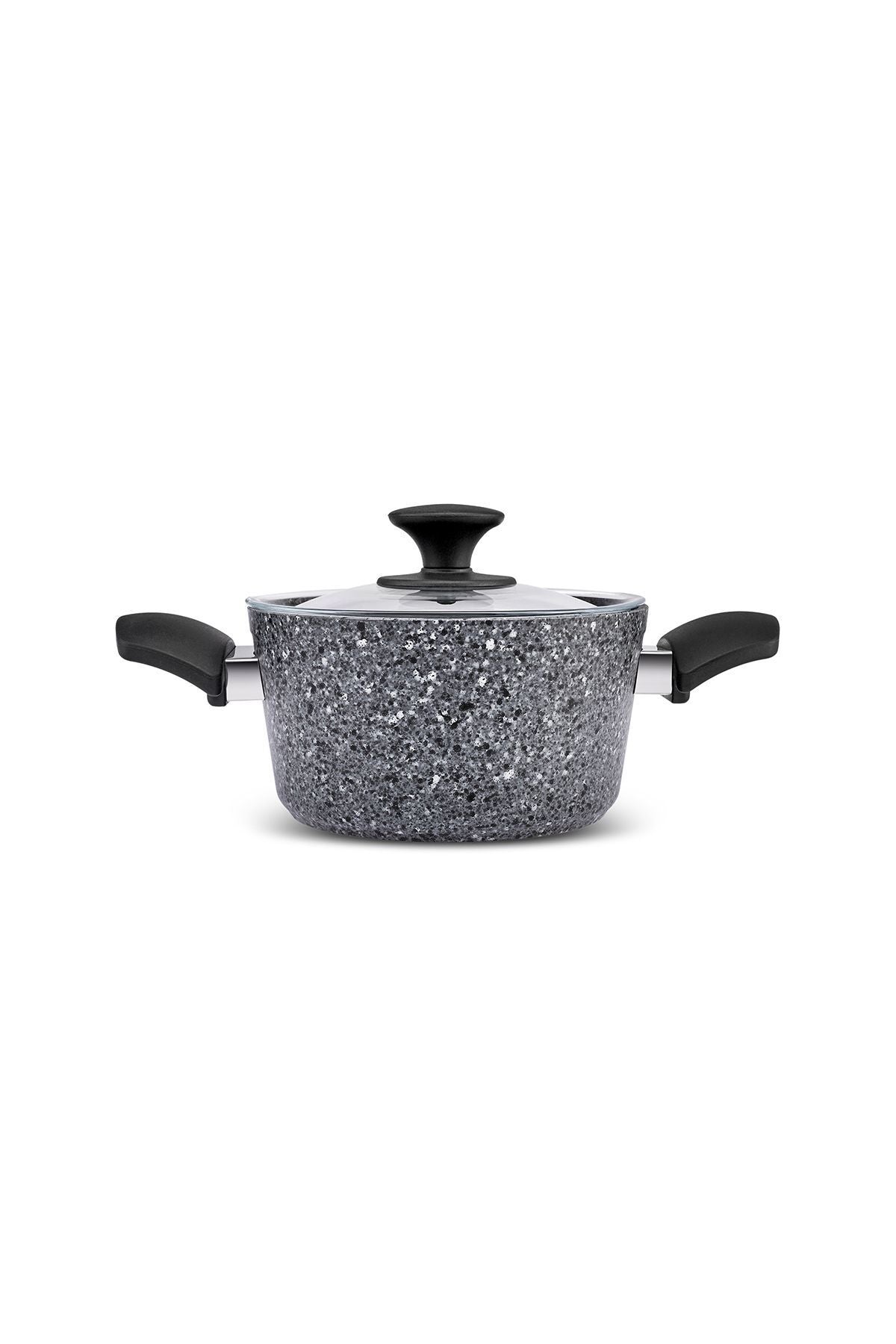 Biogranite Grey Rock 7 Piece Cookware Set