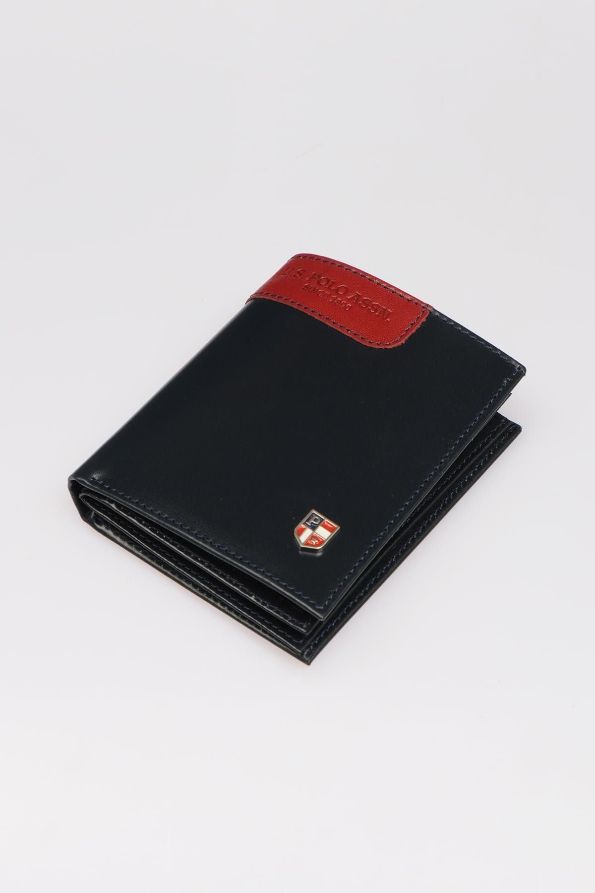 Plcz7615 Navy Blue Men's Wallet