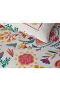 Folk Dream Double Size Duvet Cover Set Pink