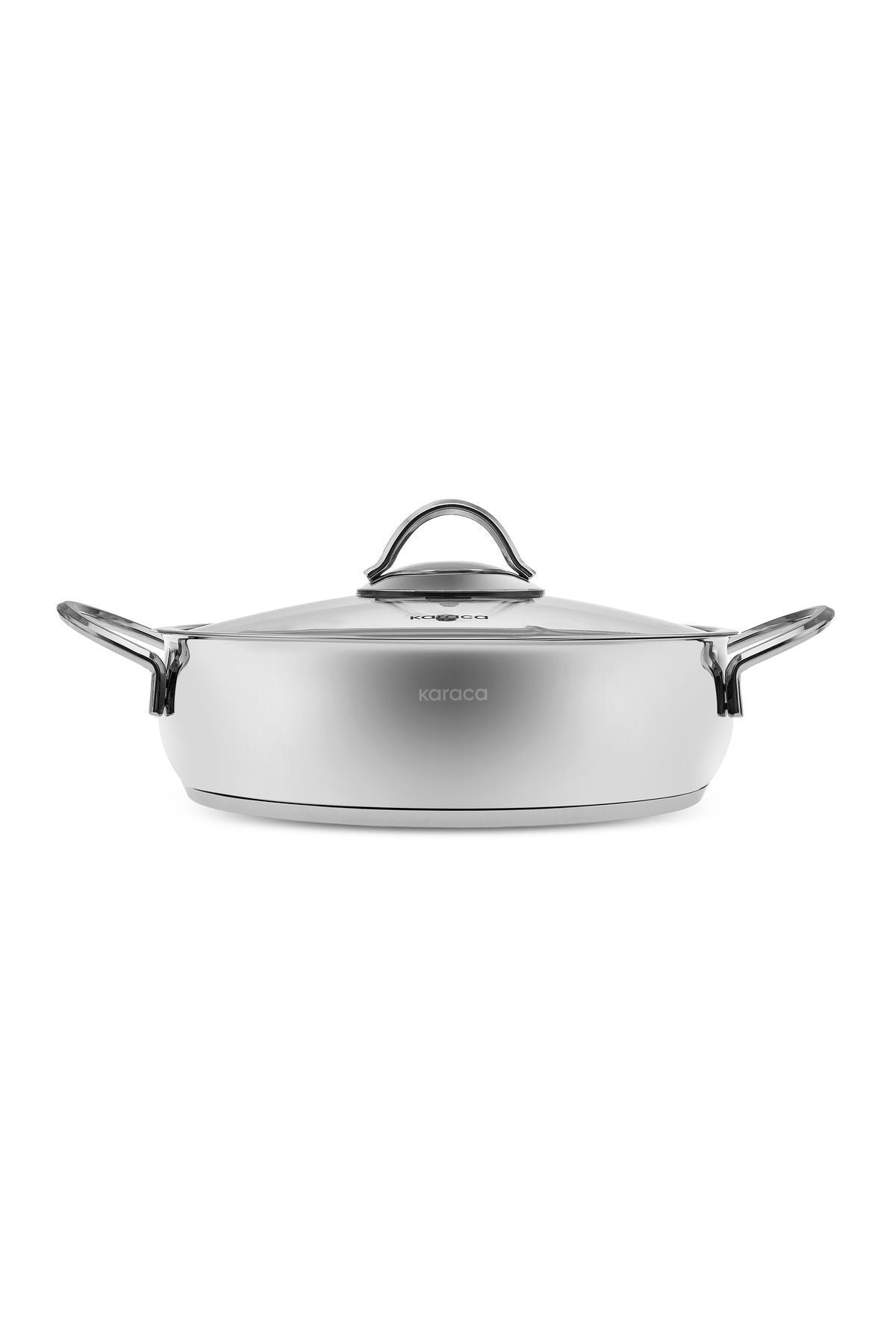 Urla 8 Piece Induction Bottom Steel Cookware Set