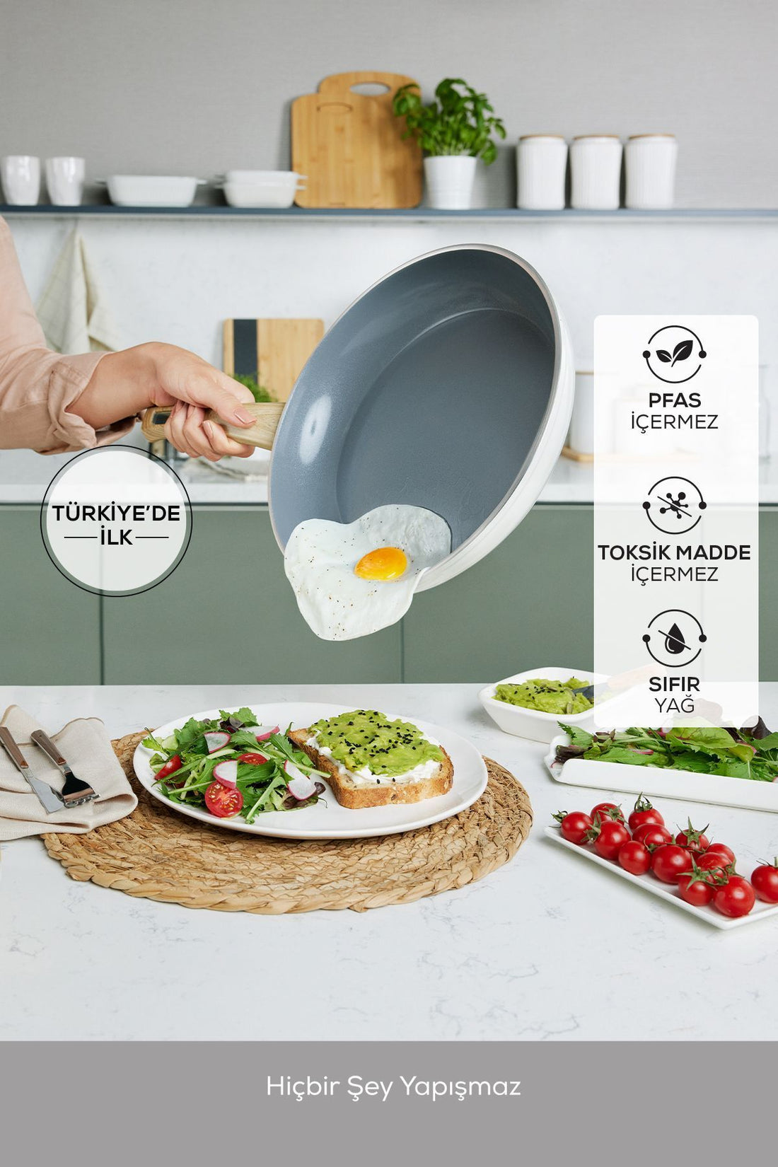 X Refika Birgül Swiss Crystal Cookware 14 Cm Creamy
