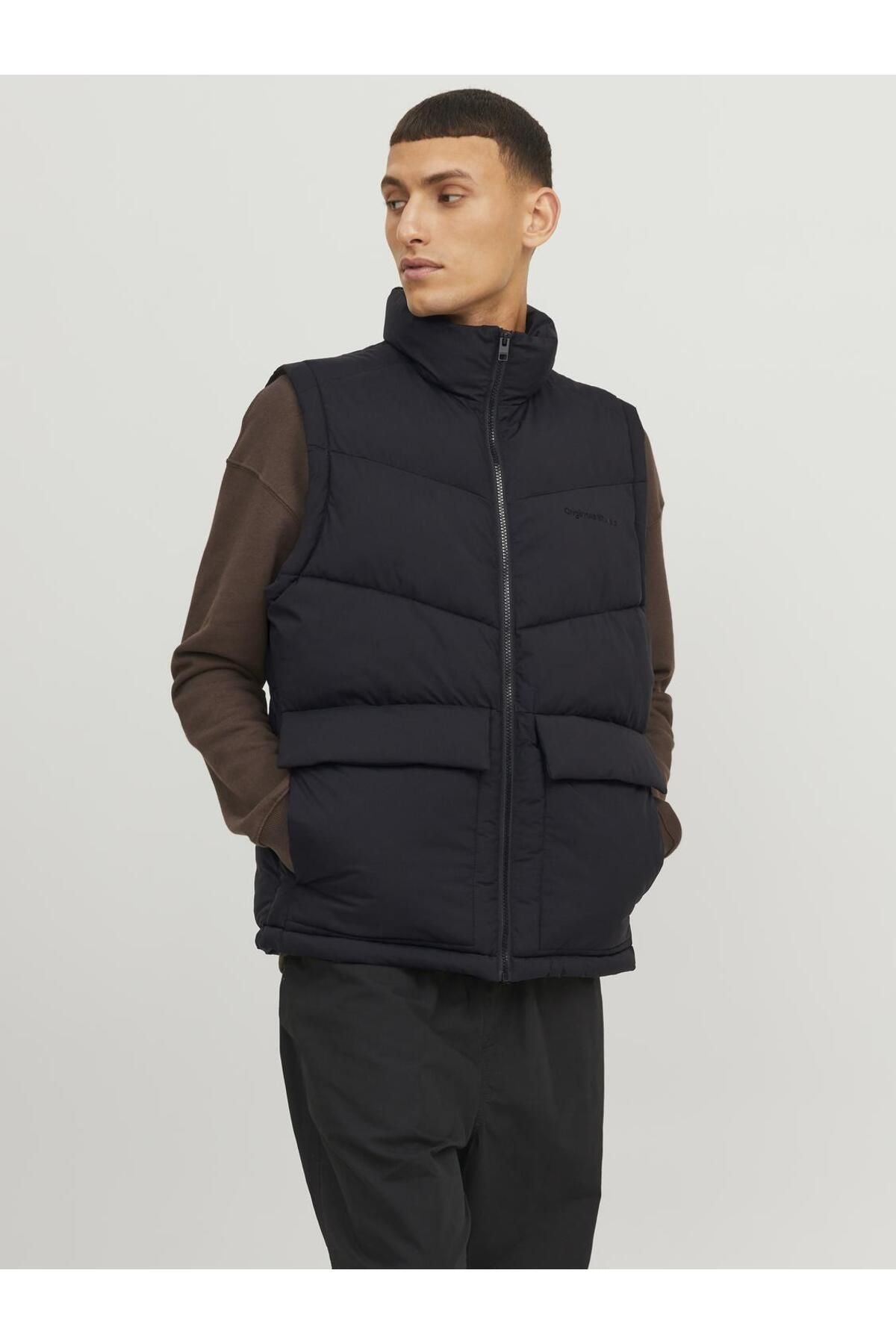 Matte Surface Padded Vest - Vesterbro