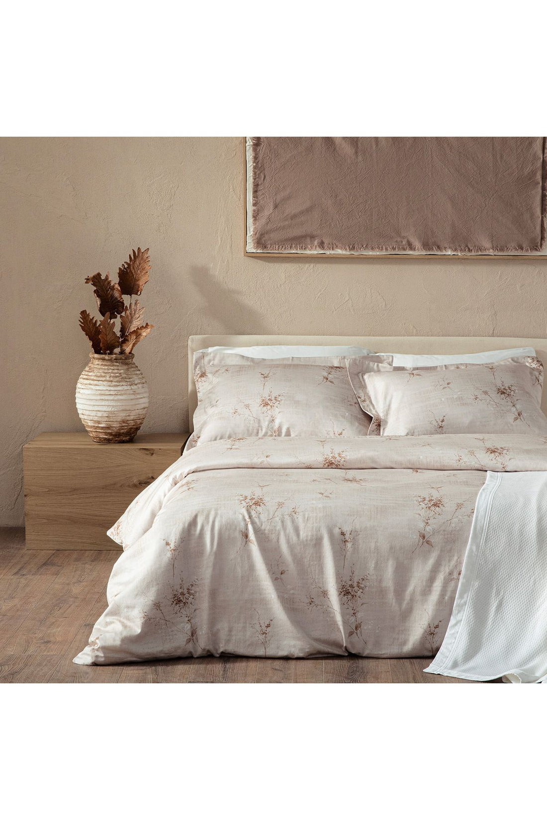 Fiorella Duvet Cover Set 200x220 Cm Beige