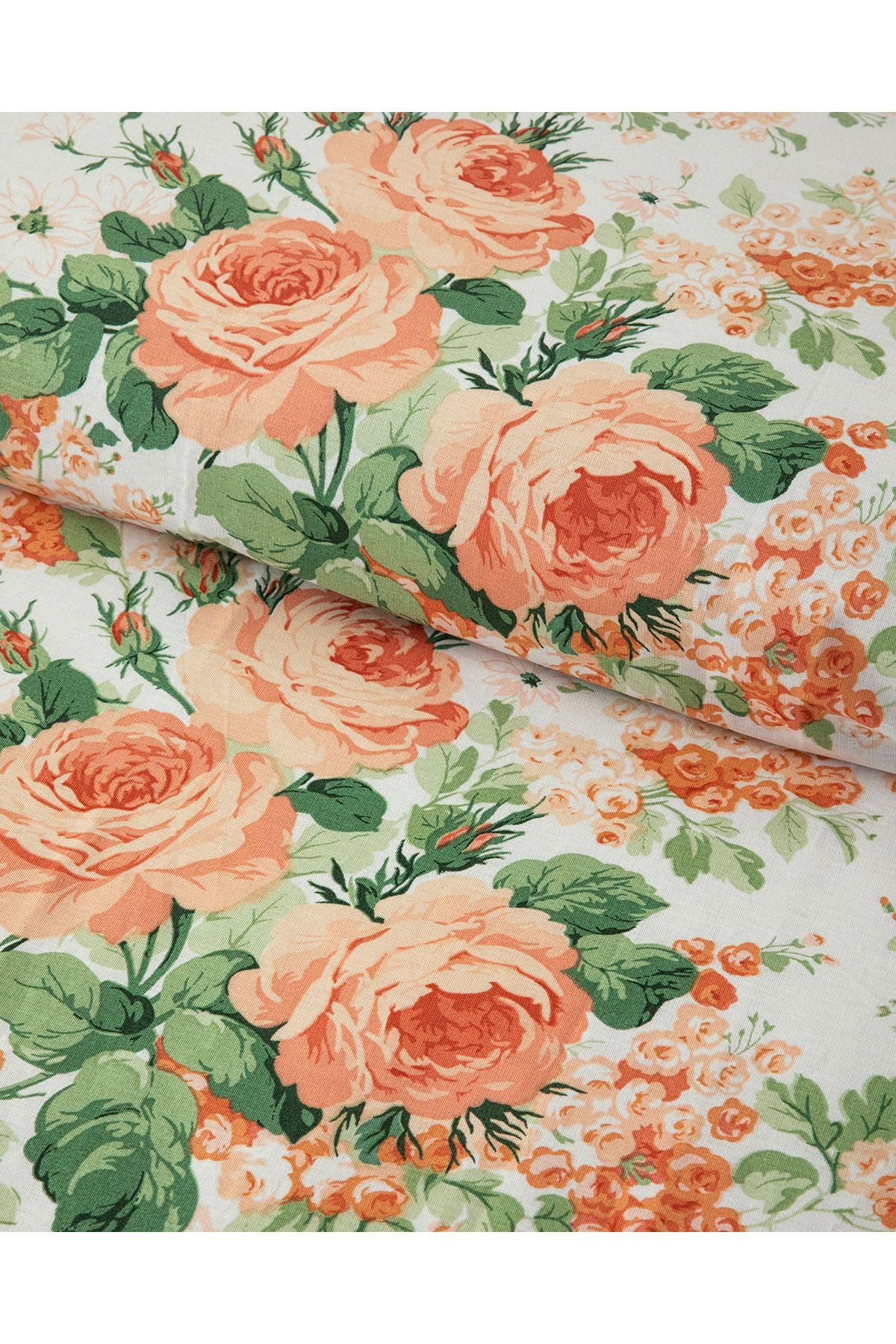 Mystic Rose Double Size Duvet Cover Set Orange