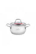 Emirgan 8 Piece Steel Cookware Set with Induction Base