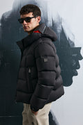 Jacop Goose Down Coat Men Black