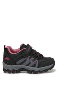 Black-Fuchsia Girls Under Winter Outdoor Sneakers