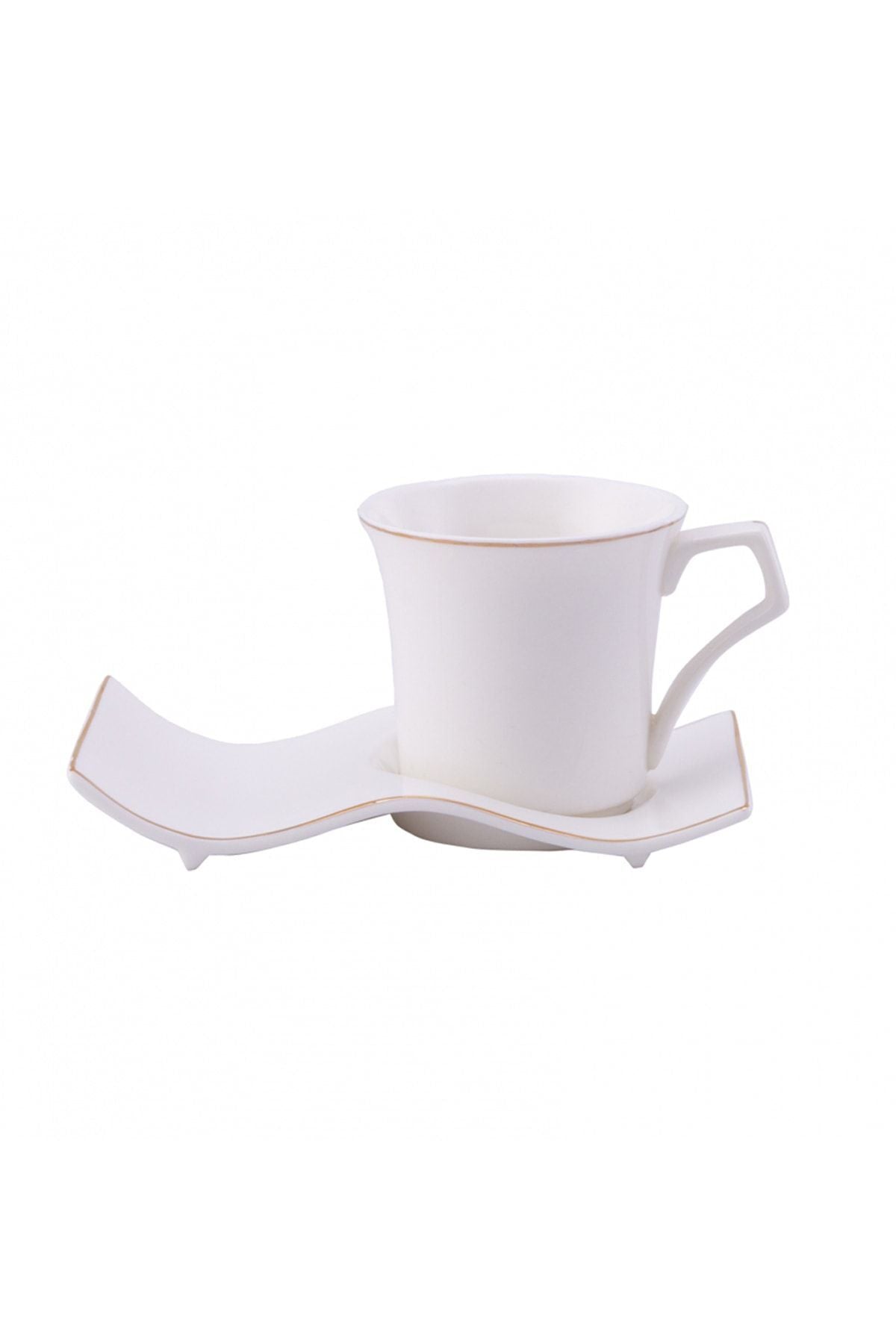 Laura 6 Person Coffee Cup Set 80 ml