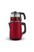 Tea Glass 2 In 1 Steel Tea Maker And Kettle Viva Magenta