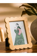 LCW Brown Wooden Leg Photo Frame 23 Cm