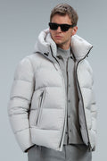 Tommy Goose Down Men's Coat Stone