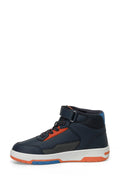 NITRA HI 4PR Navy Boy's High Sneaker