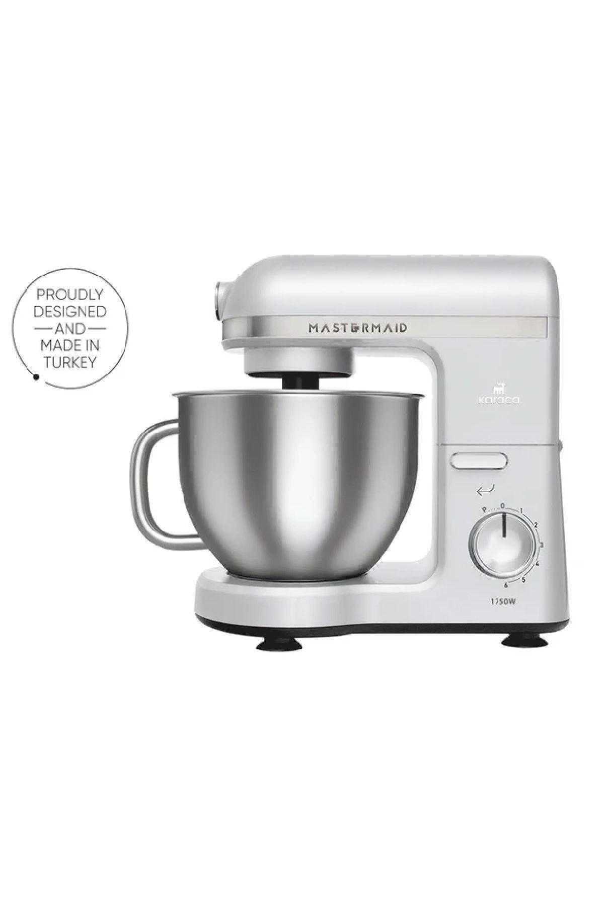 Mastermaid Chef Pro Double Lever Stand Mixer Pearl White 1750 W