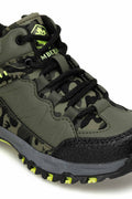 A10139367312010 101393673 Ted 3pr Boy's Boots Haki/Neon Green