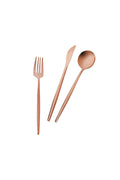 Orion Rosegold 30 Pieces 6 Person Fork Spoons Knife Set