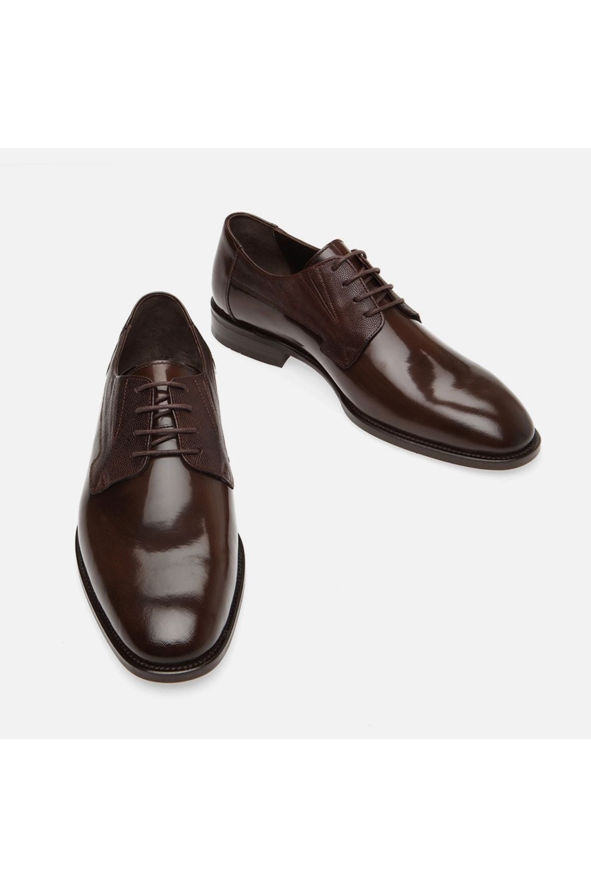 Genuine Leather Walnut Men's Classic Shoes