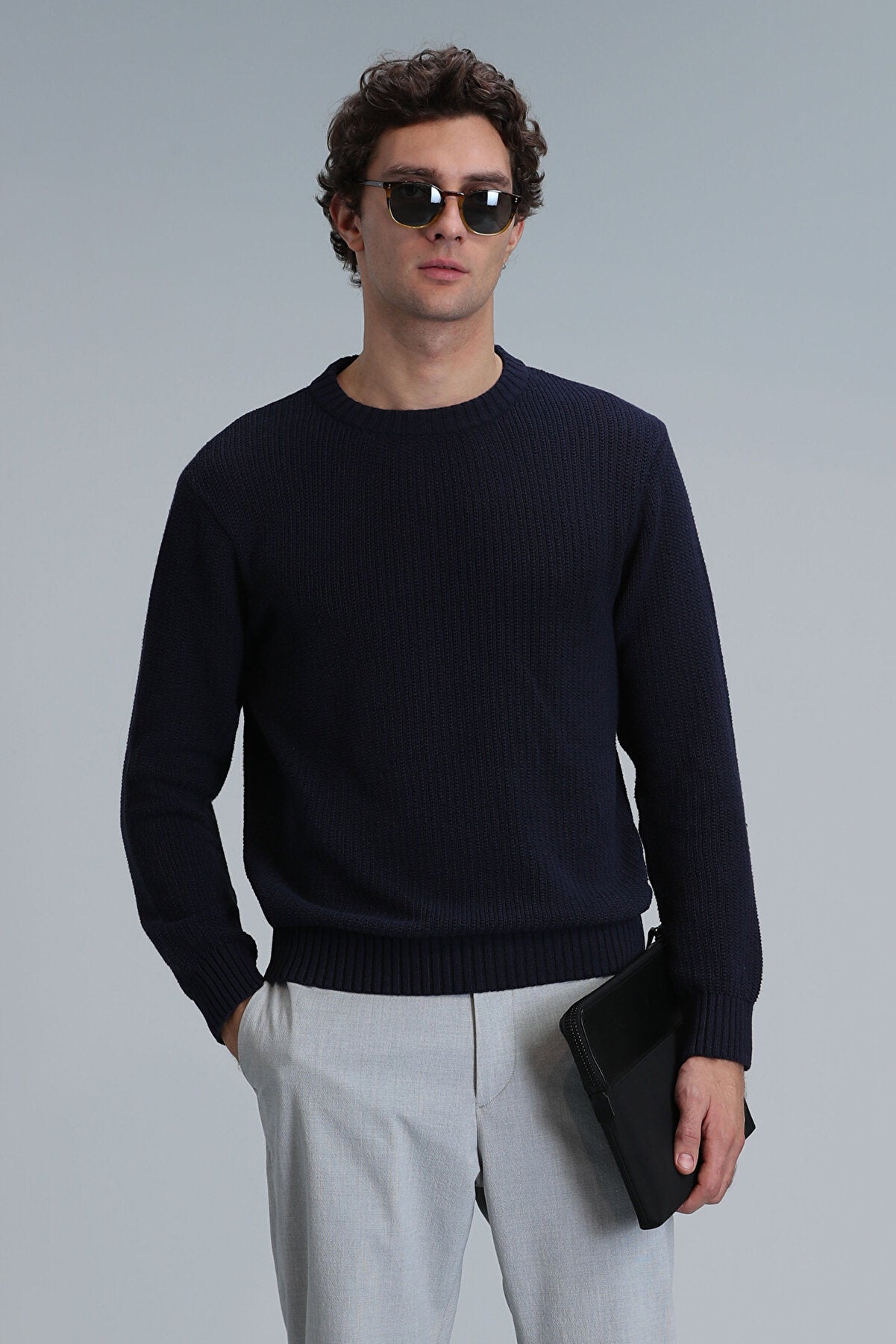 Ice Men's Sweater Navy