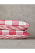 Gingham 2-Piece Pillowcase Pink