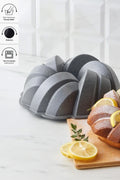 Cake Pro Knitting Casting Cake Mould Anthracite 26 Cm