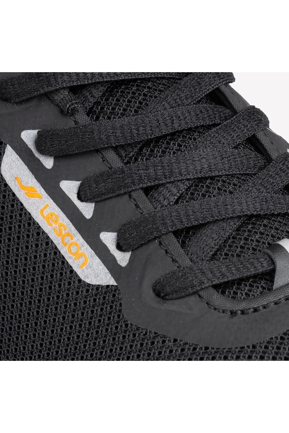 Gym-runner Running Shoes Black-F.Orange