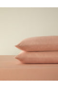 Novella Premium Soft Cotton Double Elastic Bed Sheet Tkm 160x200 Cm Dusty Rose