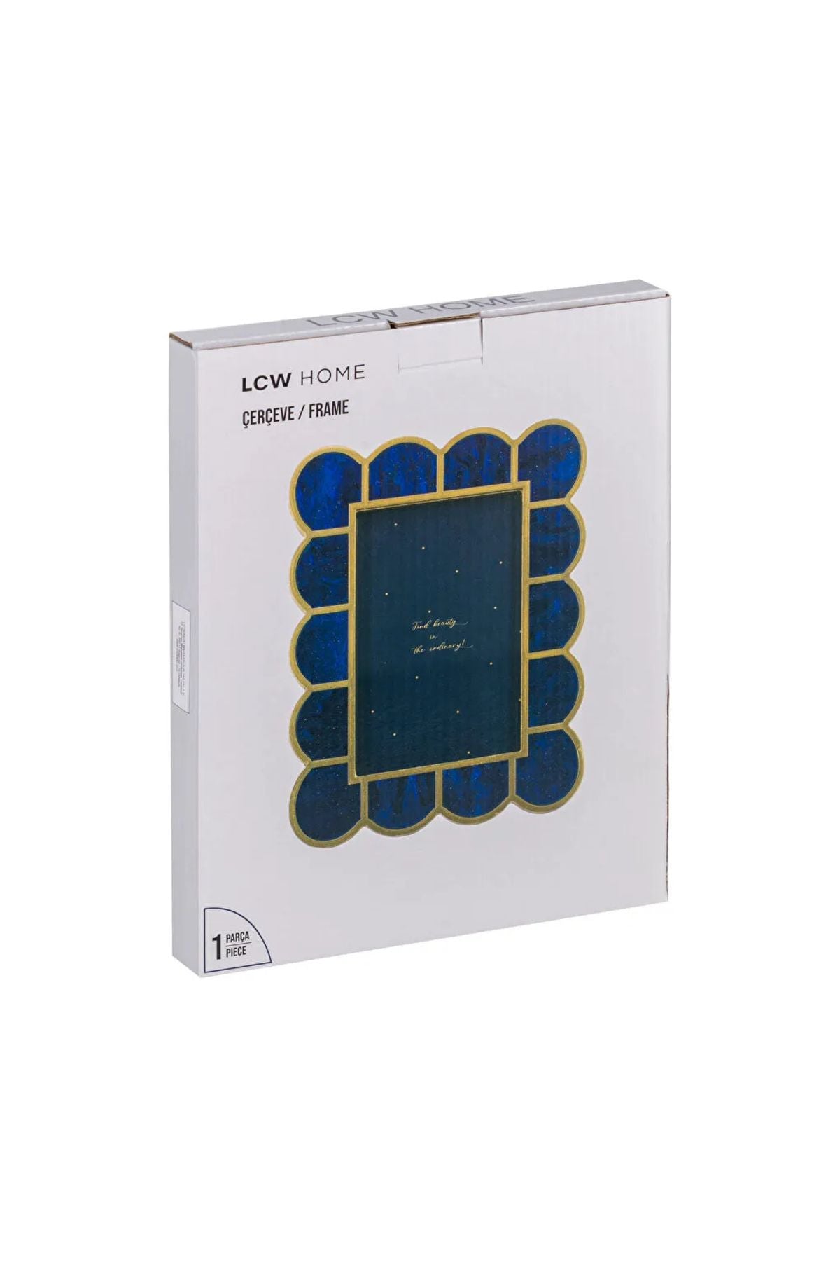 LCW HOME Navy Blue Pedestal Photo Frame 21 Cm T T