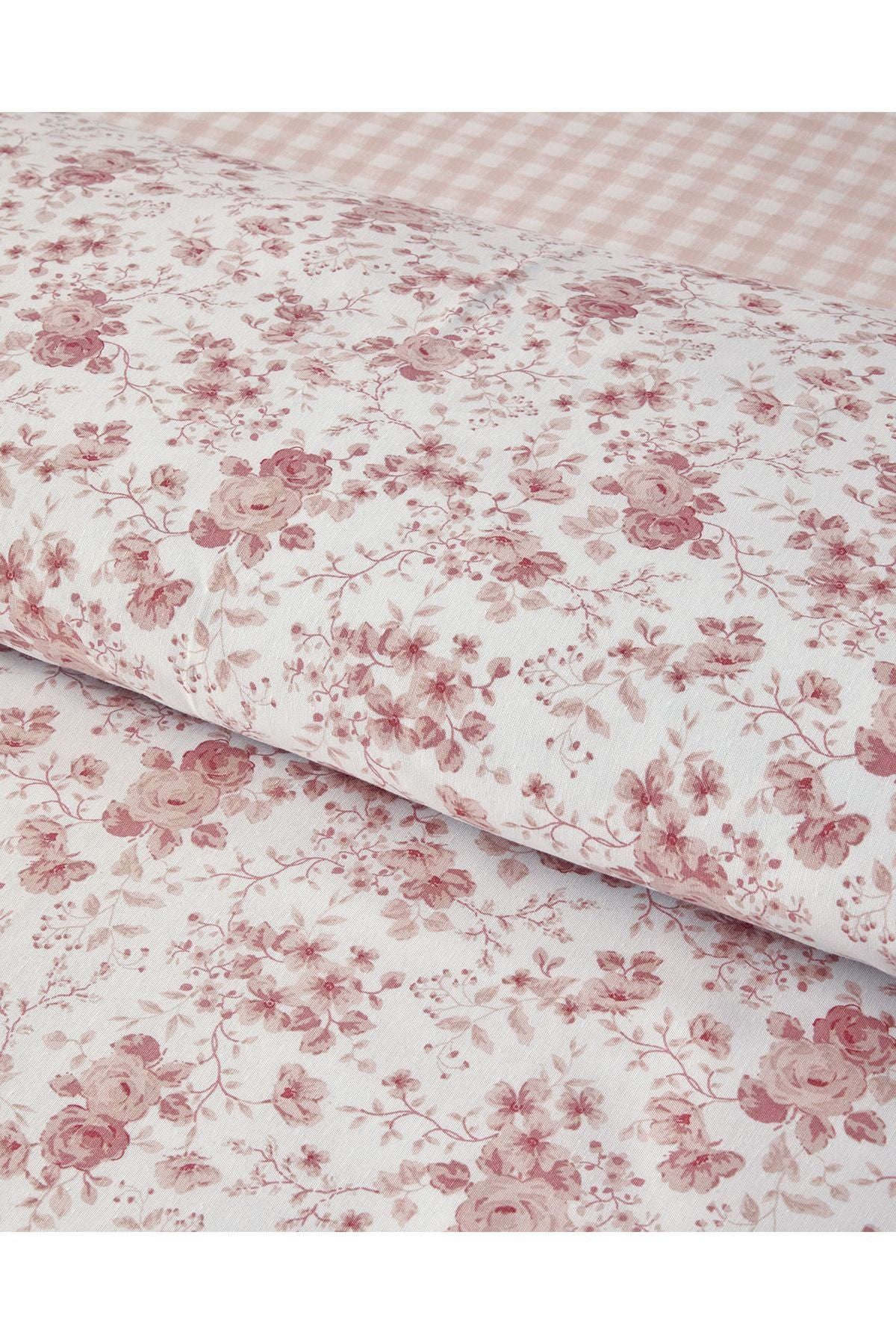 Glam Rose Single Size Duvet Cover Set Pink