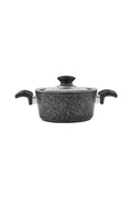 Laurel Biogranite 7 Piece Cookware Set Black