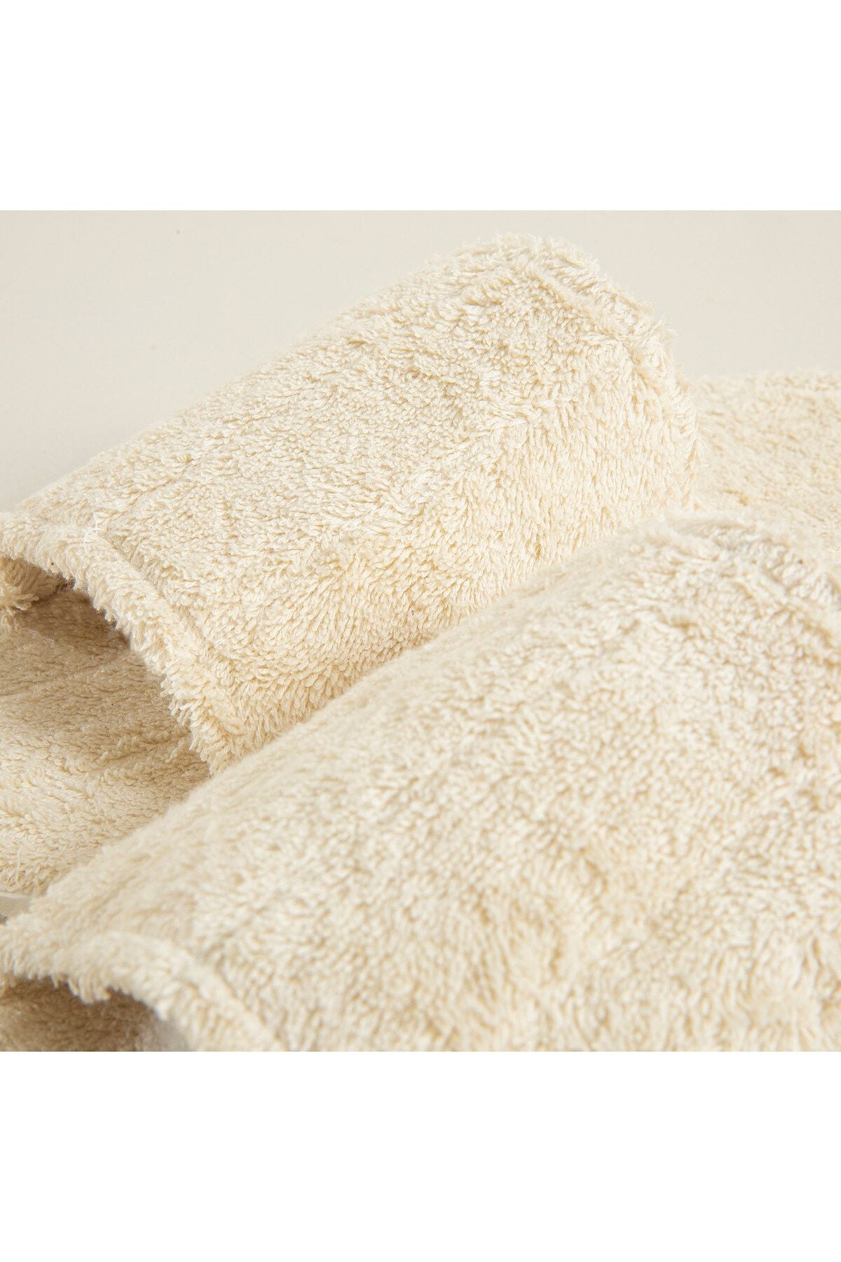 Terry Towel Bath Slipper Natural