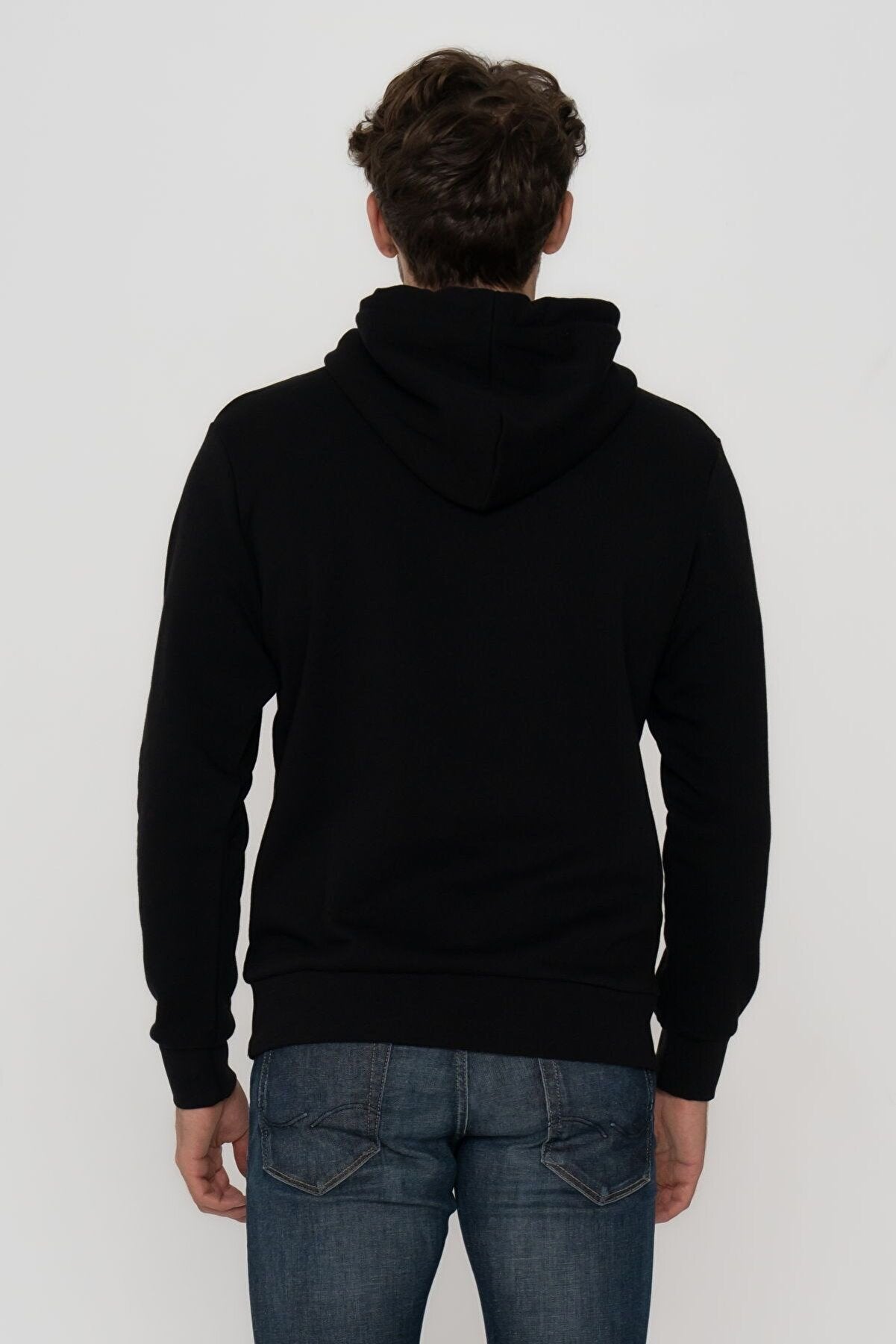 Mens Logo Printed Hooded Sweatshirt - Grow