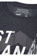 Istanbul Printed Grey T-shirt Slim Fit/Slim Fit 065003-17588