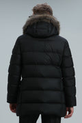 Clark Goose Down Coat Men Black