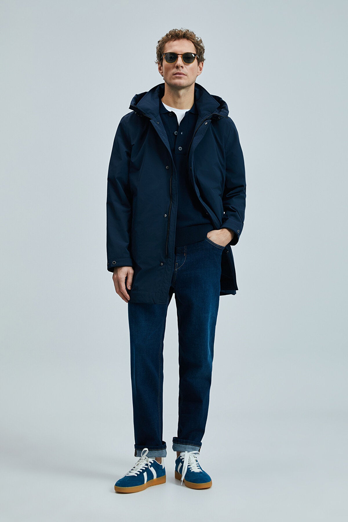 Peter Men's Coat Navy
