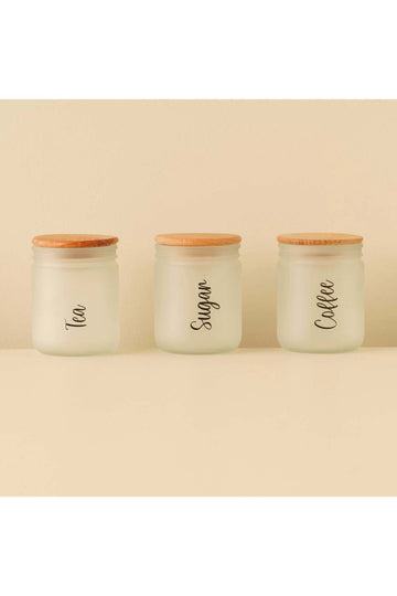 Enjoy Glass Storage Container 3 Pack Natural (446 cc)