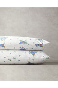 Fragrant Flowers 2 Piece Pillowcase Blue