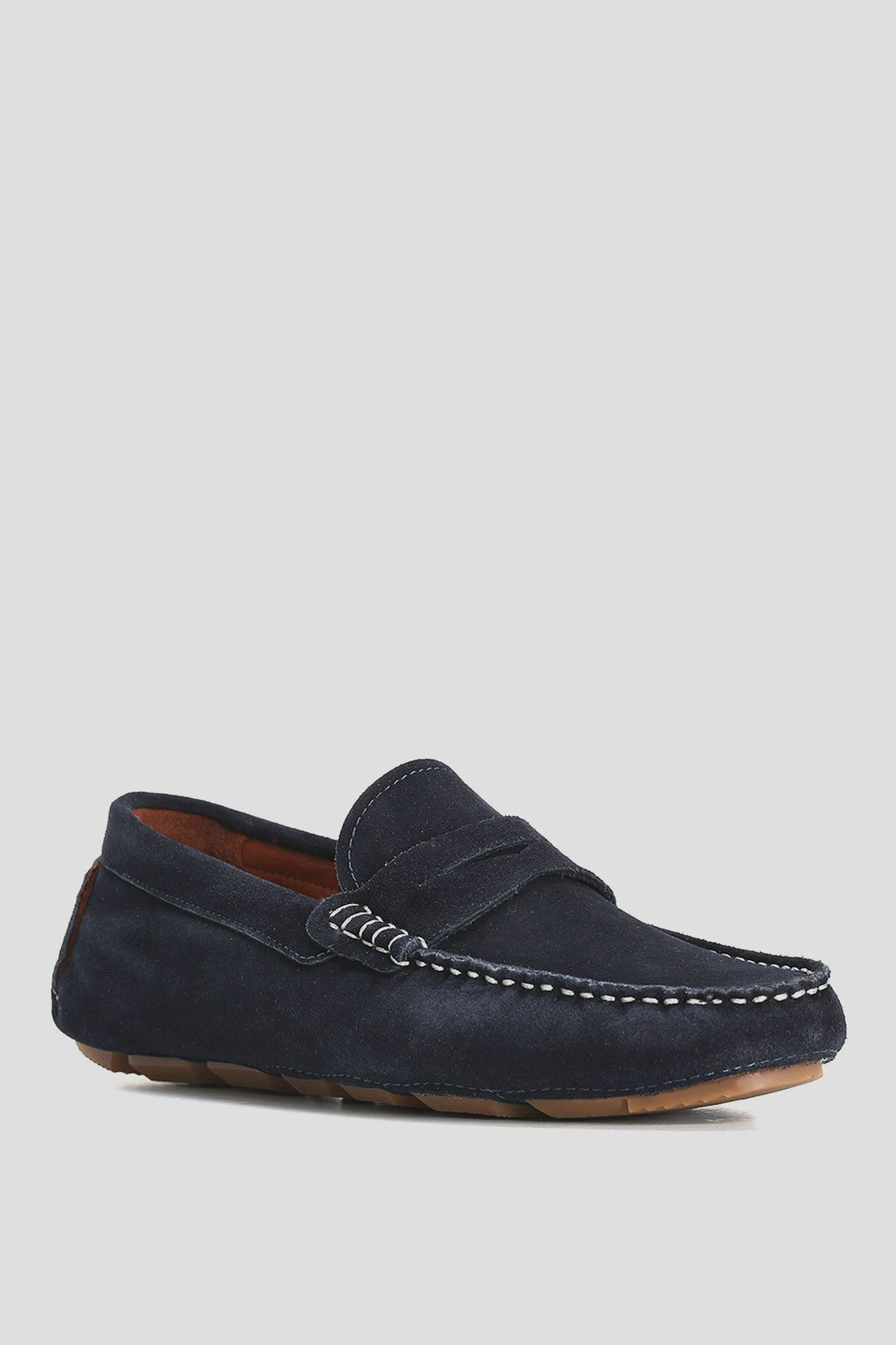 Stroll Suede Loafer Shoes Navy